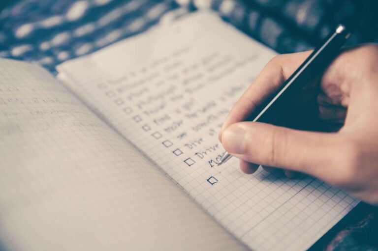 blogging checklist